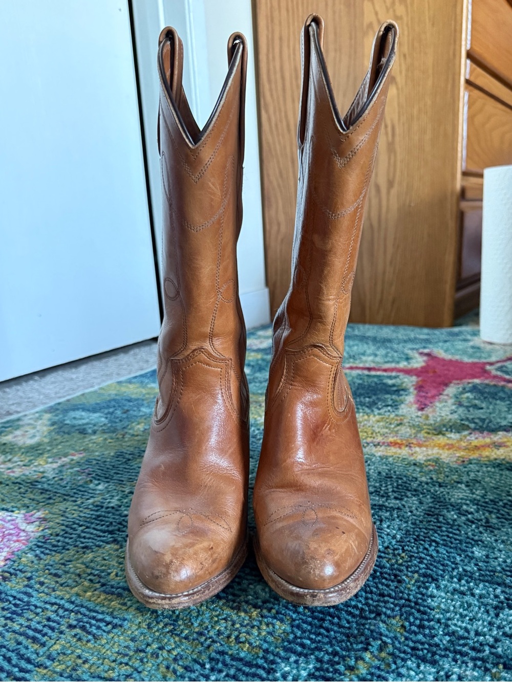 Vintage Frye Western Boots - Picture 4 of 8